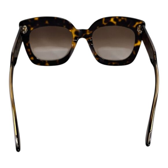 NEW Bottega Veneta Sunglasses BV0238S 002 Havana Oversized Square Brown Gradient